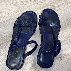 Giorgio’s Authentic Crocodile Leather Sandals.